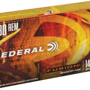 Federal Fusion .280 Remington 140 Grain Rifle Ammo - 20 Rounds per Box, 10 Boxes per Case 029465098605