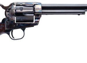 Cimarron El Malo 2 .38 SPL/.357 Revolver - 7.5" Octagonal Barrel, Case Color & Blued Finish 814230101396