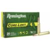 Remington Core-Lokt .257 Roberts +P Rifle Ammunition - 117 gr Soft Point, 20 Rounds 047700052502