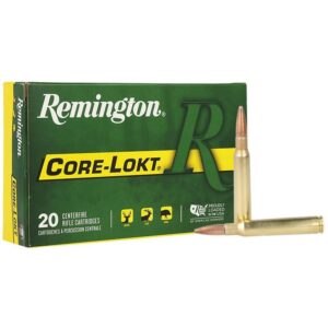 Remington Core-Lokt 7x64mm Brenneke Rifle Ammo - 140 gr PSP - 20 Rounds 047700165202
