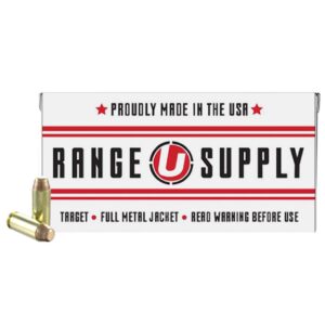 ** Underwood Range Supply 10mm Auto Handgun Ammo - 180 Grain FMJ, 1250 fps (50 Rounds)

** 816874023089