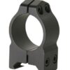 Warne 2-Piece Maxima Fixed Scope Ringmounts with Grooved Receiver - 1" High Matte CZ 550 19mm Dovetail