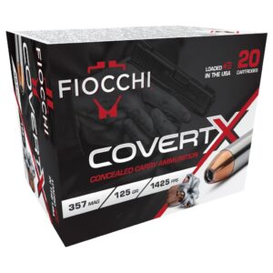 Fiocchi .357 MAGNUM Handgun Ammunition 125GR 20 Rounds