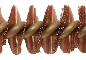 Pro-Shot 223BC Chamber Brush  .17 - .22 Rimfire/ .223 Centerfire Cal Rifle 8-32" Thread Bronze Bristles Brass Core