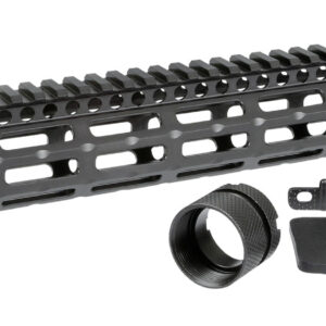 MIDWEST INDUSTRIES INC MICRM15 M-Series AR-15 6061 Aluminum Black Hard Coat Anodized 15"