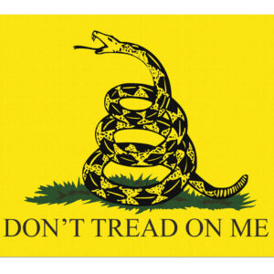TekMat TEKR17GADSDEN Gadsden Flag Cleaning Mat Black/Yellow Rubber 11"x17" Snake/"Don't Tread On Me"