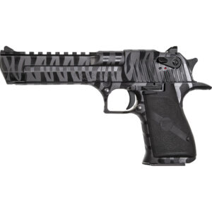 Magnum Research Desert Eagle Mark XIX Pistol 50 AE 6 in. Black with Tiger Stripe 7 rd.