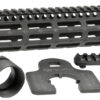 Midwest Industries MIG4M13375 Tactical G4M Handguard AR-15 Black Hardcoat Anodized Black 13.3" 6061-T6 Aluminum M-LOK