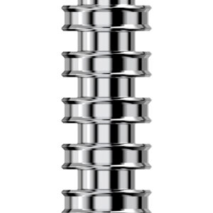 Real Avid AVBMJAG45 Bore-Max Speed Jag 45 Cal Pistol Firearm Nickel-Plated Includes 25 Speed Patches