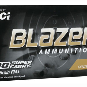 ** CCI Blazer Brass Handgun Ammunition - 30 Super Carry, 115gr Full Metal Jacket Flat Nose - 50 Rounds per Box

** 604544670981