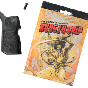 Die Free Co Llc KFGBLK Kung Fu Grip  Black Nylon Fits AR15/M4/AR10/SR25