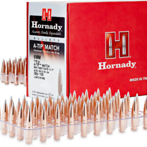 Hornady 261792   6.5mm .264 135gr A-Tip Match 500 Per Box/6 Case