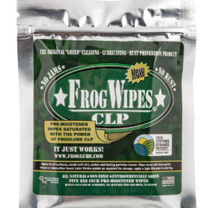 FrogLube 14936 Frog Wipes  Ziplock 5 Pack