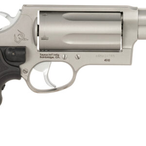 Taurus Judge .45 Colt/.410 Bore Compact Handgun with Viridian Laser, 3" Barrel, 5-Round Cylinder, Stainless Steel Finish 725327942962