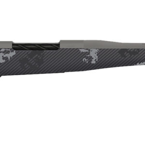 Fierce Firearms TWROG7PRC22GP Twisted Rogue 7mm PRC 22" Tungsten Cerakote Steel Threaded Barrel, Drilled & Tapped Steel Receiver, LR Negative Comb Phantom Camo Carbon Fiber Stock
