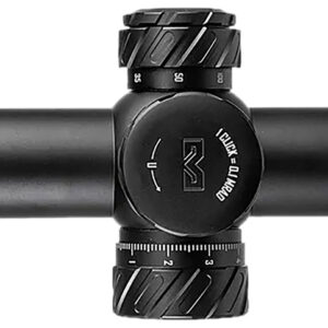 Meprolight USA 901246703 MVO  Matte Black Anodized 3-18x44mm, 34mm Tube, Illuminated M3 MRAD Etched Green/Red Reticle