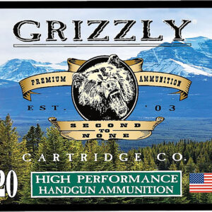 ** Grizzly Ammo GC44M+P2 .44 Magnum +P 240gr Jacketed Hollow Point – 20 Rounds per Box, 10 Boxes per Case

** 815152011299