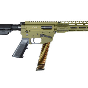 Freedom Ordnance FX9P 9mm Handgun, 31+1 Capacity, 10" Barrel, OD Green 856169007288