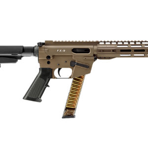Freedom Ordnance FX9P 9mm Pistol, 31+1 Capacity, 10" Barrel, Flat Dark Earth 856169007813