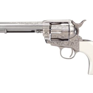 Taylor's & Company Outlaw .357 Magnum Revolver with Ivory Grip, 5.5" Barrel 810012510486