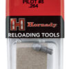 Hornady 390947 Cam Lock Pilot .264 Silver 6.5 Creedmoor Steel