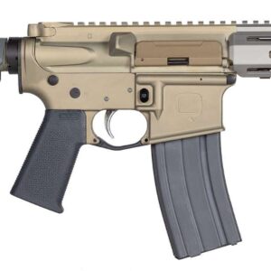 Q Sugar Weasel 300 Blackout Pistol 7" with Brace, Black/Grey, 30-Round Magazine UPC 850000857346