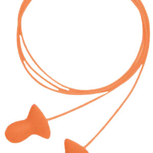 Howard Leight R01522 Corded Ear Plugs Quiet Foam 26 dB Behind The Neck Orange Adult 2 Pair