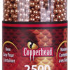 Crosman 0747 Copperhead  177 Copper-Coated Steel 2500/Bottle