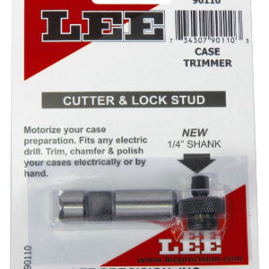 Lee Precision 90110 Cutter & Lock Stud Case Trimmer Stainless Steel