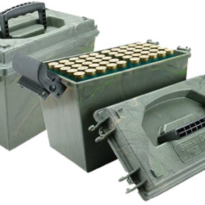 MTM Case-Gard Shotshell Dry Box 12 Gauge in Wild Camo, holds 100 rounds
