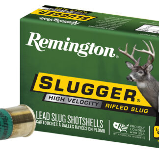 ** Remington Slugger High Velocity 12 Gauge Rifled Slug" | 7/8 oz | 5 Rounds per Box ** 047700327204
