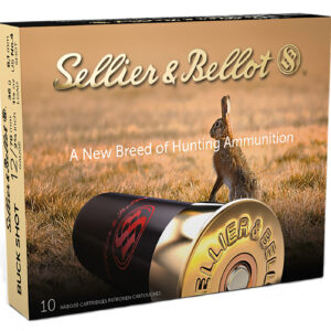 Sellier & Bellot 12 Gauge 2.75" 27 Pellet 1.25oz Buckshot 754908533039