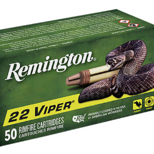 Per Round – ** Remington Viper Rimfire .22LR Ammunition - 36 Grain Truncated Cone Solid - 50 Rounds per Box (100 Rounds per Case)

** 047700000602