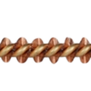 Pro-Shot 6R Bore Brush  .243 Cal/ 6mm Rifle #8-32 Thread Bronze Bristles Brass Core