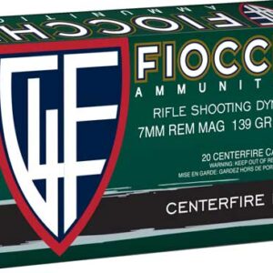 FIOCCHI 7MM Remington Magnum 139GR PSP - 20 Round Box (10 Boxes per Case) 762344712109