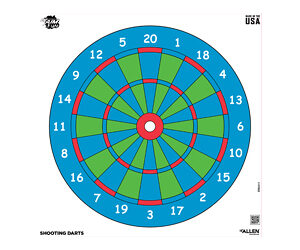 ALLEN EZAIM 12"X12" PLNKNG TRGT 9PK