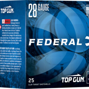 Federal Top Gun 28GA 2.75" 3/4 oz #7.5 shotgun shells 250rd case