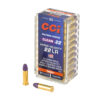 Per Round – ** CCI Clean-22 Hyper Velocity .22 LR 31 Grain Lead Round Nose - 50 Rounds** 604544688870