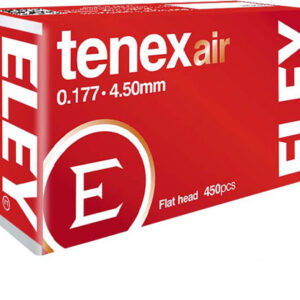 ELEY TENEX AIR PELLETS 177 - 4.50MM 8.2 GRAINS 450-PACK