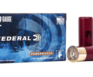 ** Federal PowerShok 12GA 2.75" Low Recoil 00 Buckshot Rounds ** 029465016494