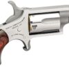 North American Arms Mini .22LR Ported Revolver - 1-1/8" Stainless 744253002656