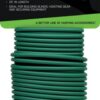 HME RUBBER WIRE 25' GREEN