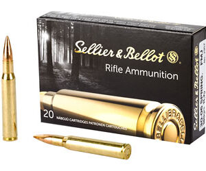 S&B 30-06 180 Grain Full Metal Jacket Ammo - 20 Rounds 754908511365