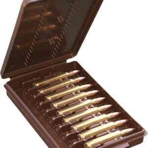 MTM 9-Round Ammo Wallet for .223, .22-250, .30-30, 6.5mm - Brown 026057200255