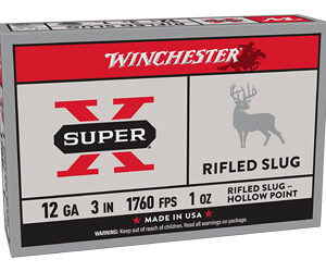 ** WINCHESTER SUPER-X 12GA 3" 1OZ RIFLED AMMO ROUNDS PER BOX ** 020892009585