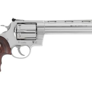 Colt Anaconda .44 Magnum Stainless Steel Revolver, 8" Barrel, 6-Round Capacity UPC: 098289005403