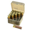 MTM Flip Top Shotshell Box - Clear Smoke, 10/12 GA, 25 Shells 026057007410