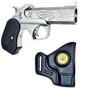 Bond Arms DT47 Limited Edition 'Trump' Handgun - .45 Colt/.410 Gauge - 4.25" Engraved Barrel with Holster 855959007651
