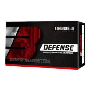 ** Barnes Defense 12ga Buckshot Shotshells/4" #00, 1200 fps, 5 Rounds ** 716876128006