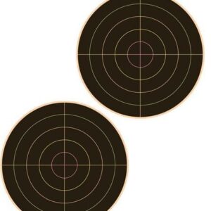 Champion VisiColor High-Visibility Paper Targets 5" Double Bull 10/Pack